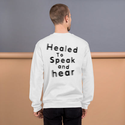 EJM Speak & Healing Sweatshirt